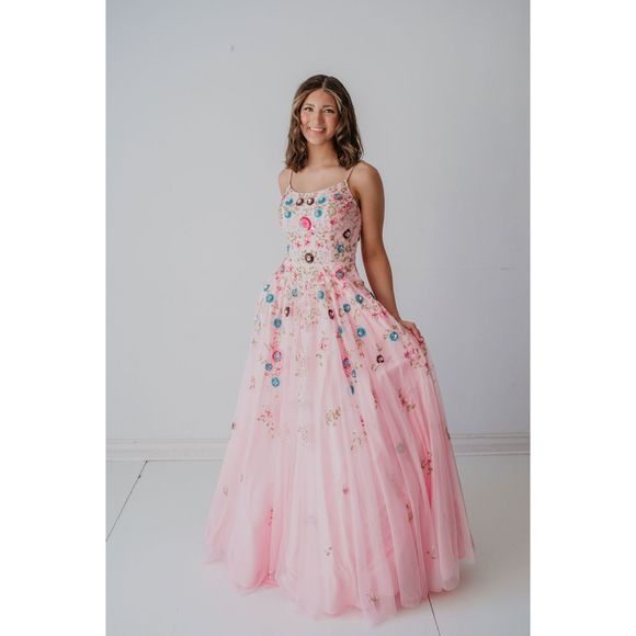 Pink Paul Rekhi Size 4 Ball gown dress - Picture 1 of 2